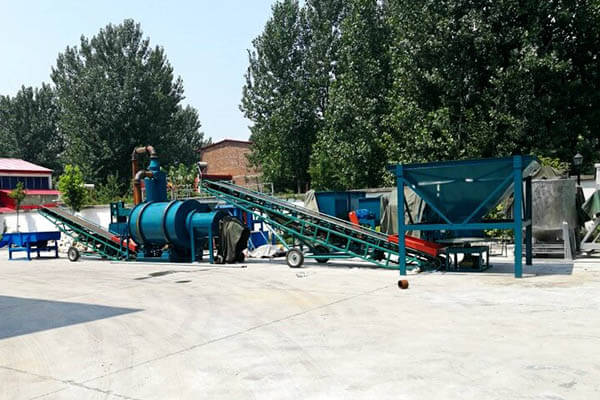 河北邯鄲石英砂烘干現(xiàn)場