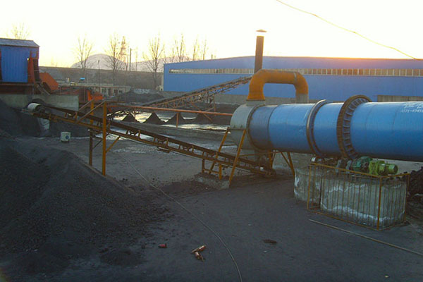 河南平頂山煤泥烘干現(xiàn)場